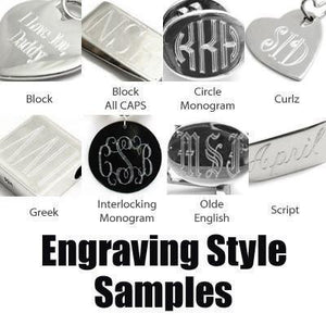 Stunning Sterling Silver Engravable Brushed Center Figaro ID Bracelet