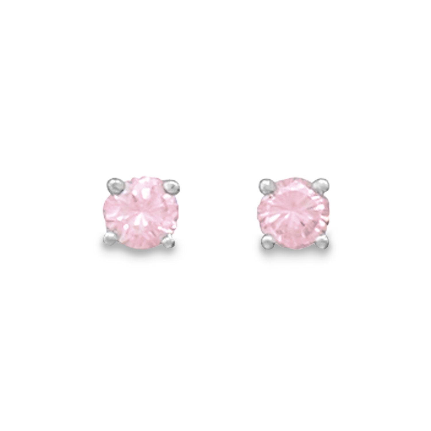 October Birthstone Stud Earrings - Joyeria Lady