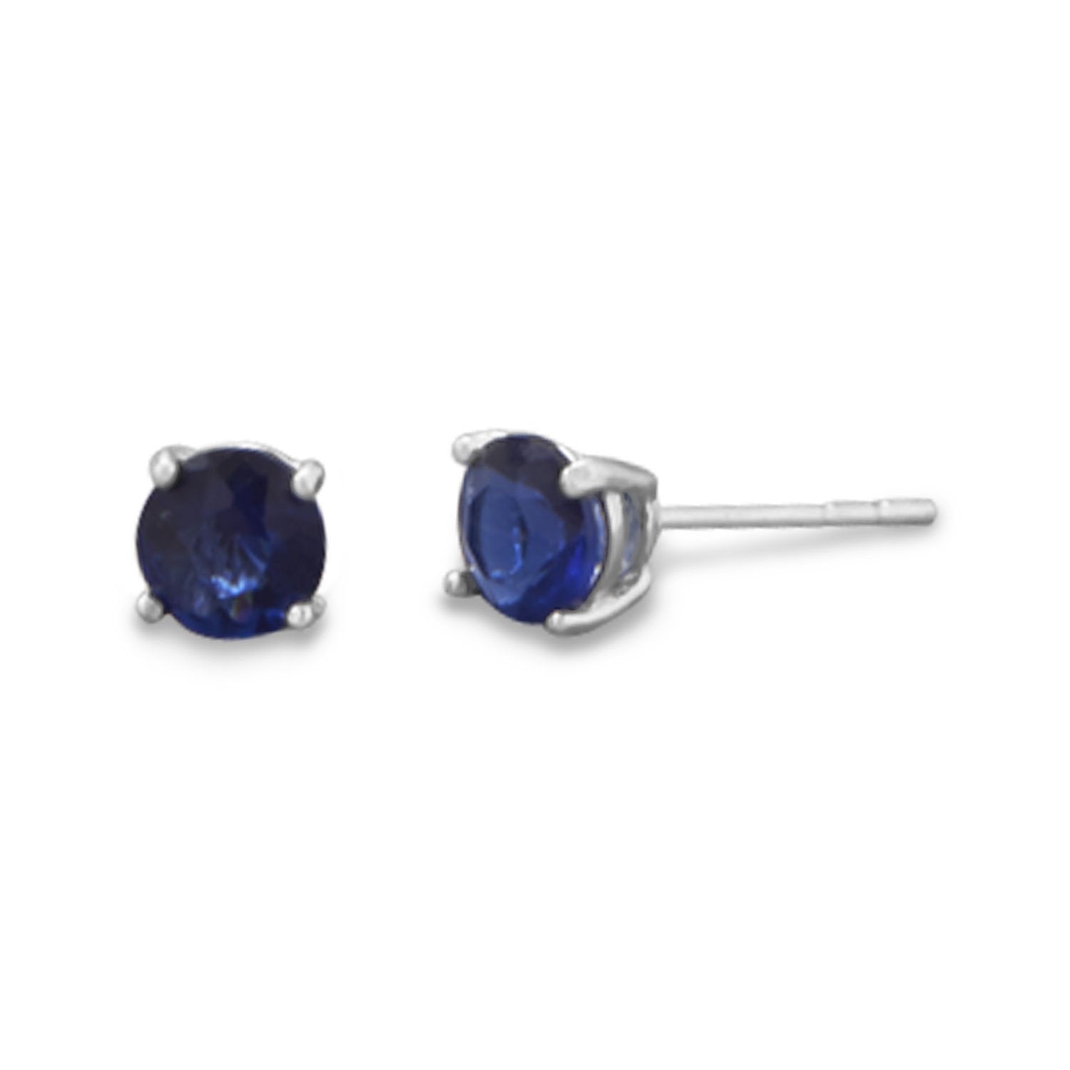 September Birthstone Stud Earrings - Joyeria Lady