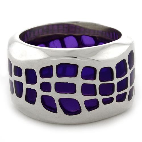 LOAS1166 -  925 Sterling Silver Ring with No Stone - Joyeria Lady