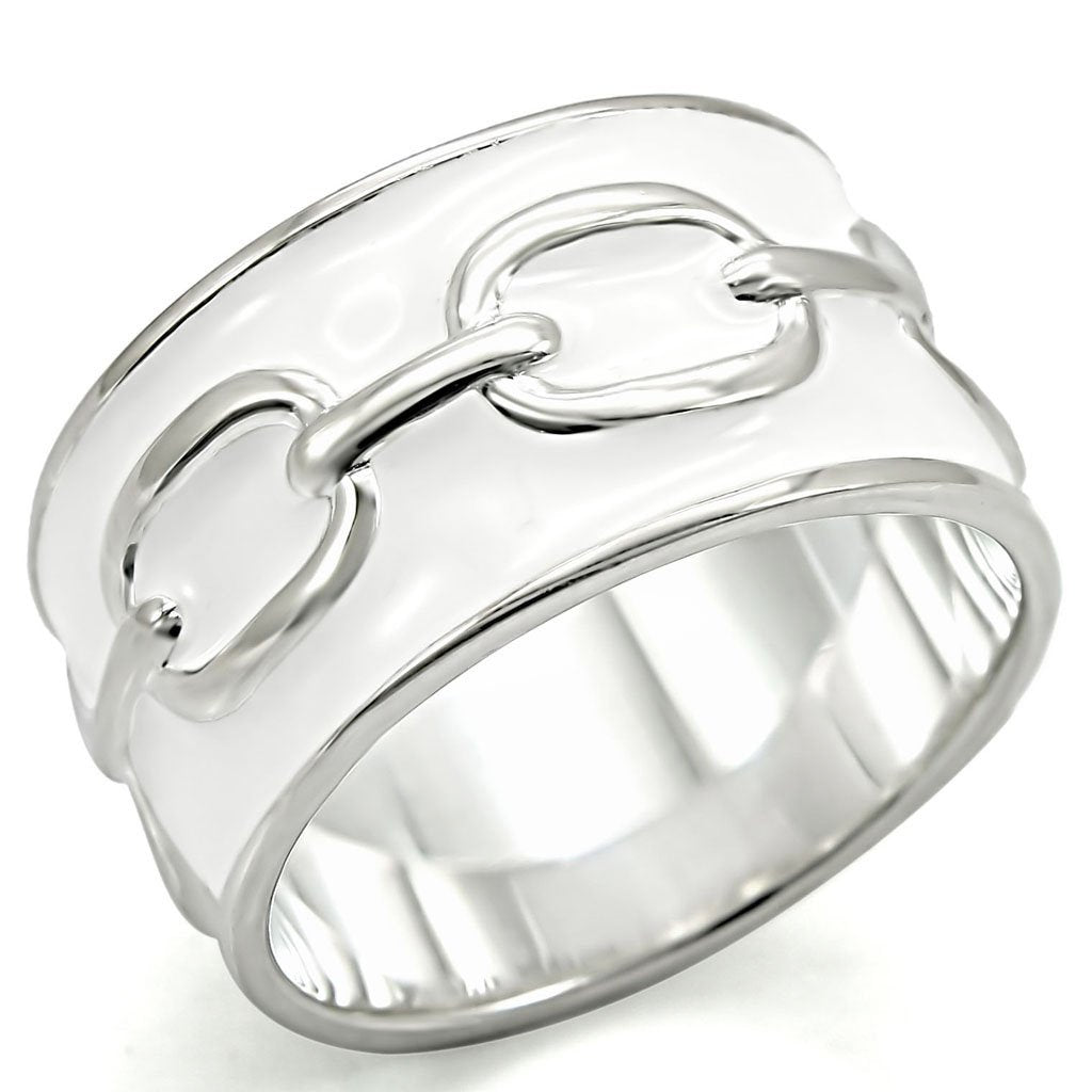 LOS377 - Silver 925 Sterling Silver Ring with No Stone - Joyeria Lady