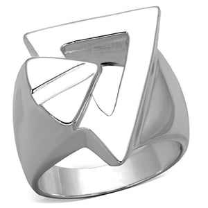LOS773 - Silver 925 Sterling Silver Ring with No Stone - Joyeria Lady