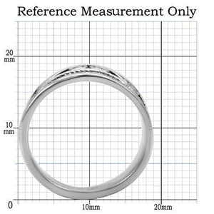 TK052 - High polished (no plating) Stainless Steel Ring with No Stone