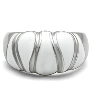 TK230 - High polished (no plating) Stainless Steel Ring with No Stone