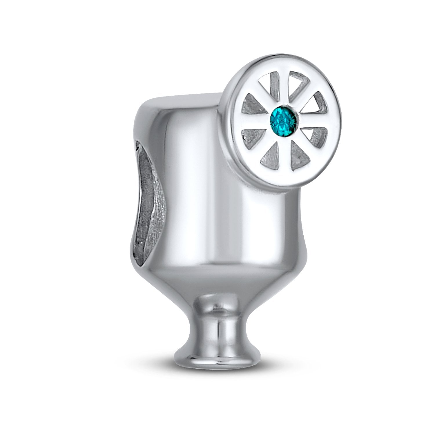 Hour Pina Colada Margarita Drink Bottle Charm Bead Sterling Silver - Joyeria Lady